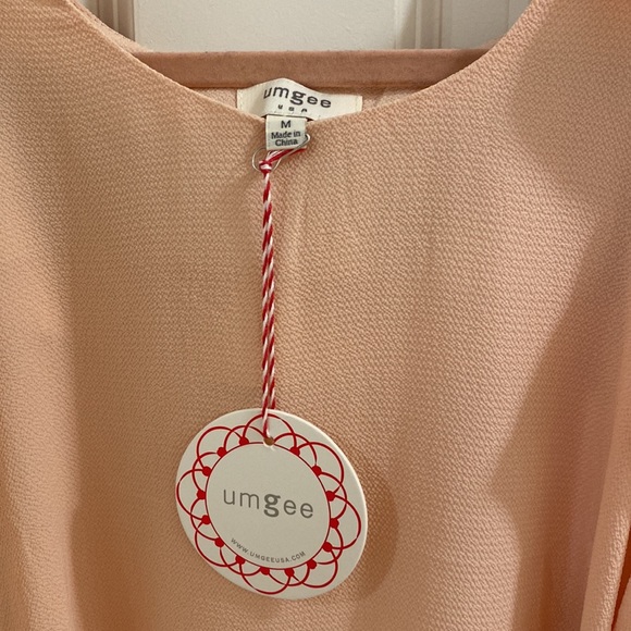 Umgee Cold Shoulder Ruffled Blouse - Picture 2 of 3